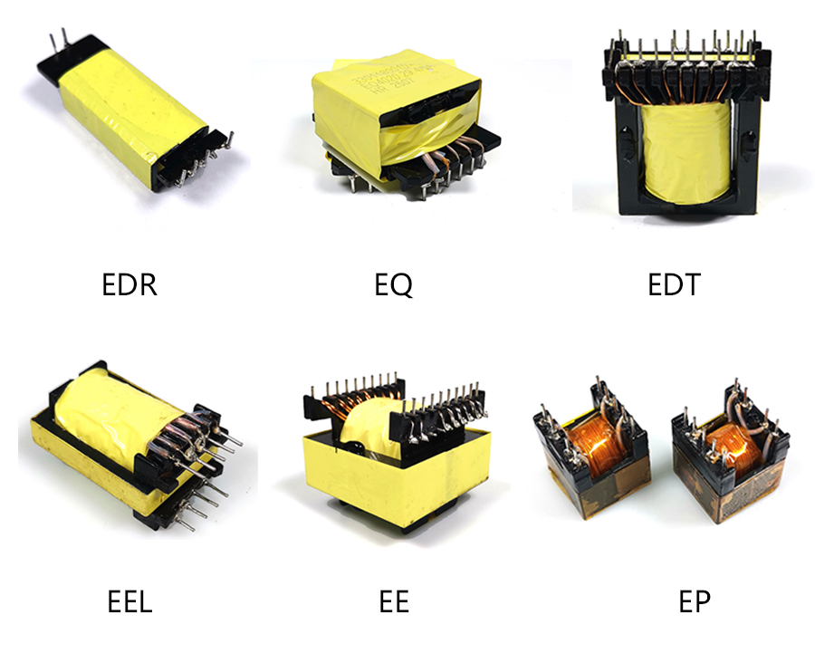 Features and Applications of Common Magnetic Core Shapes for Inductors and Transformers